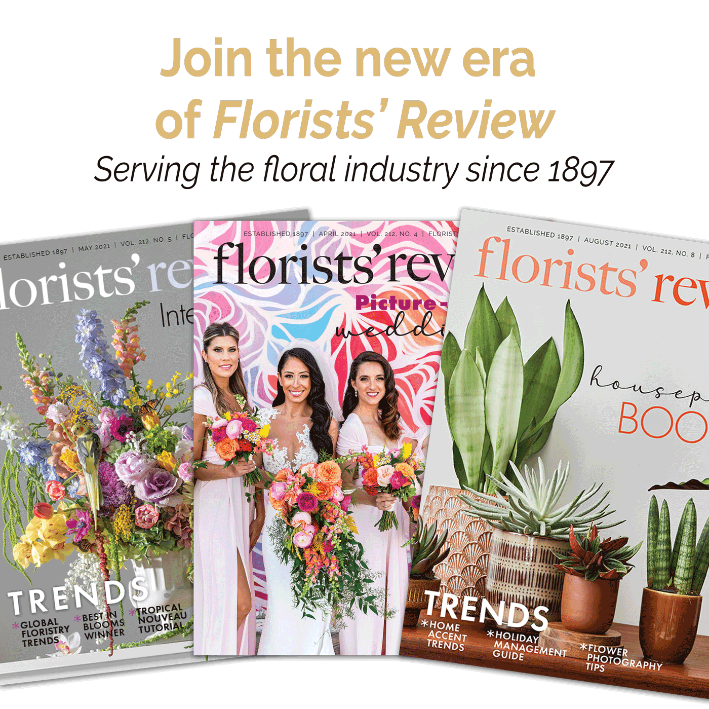 *Annual Subscription to Florists' Review